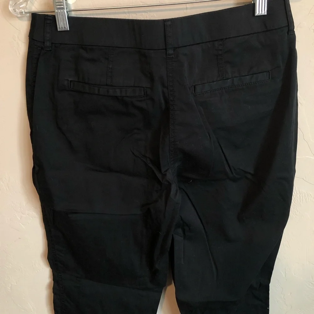 Chico’s Black Luxe Utility Convertible Ankle Pants - Picture 8 of 12